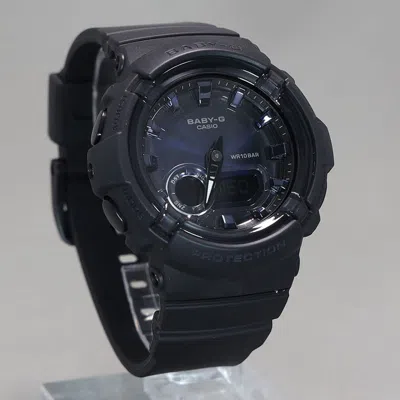 Casio Baby-g 'black' In Blue