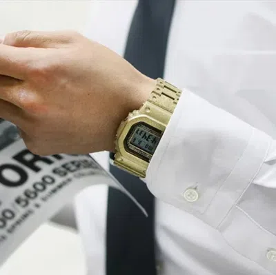Casio G-shock Digital 'gold'