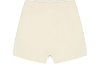 Essentials Fear Of God  Ss20 Fleece Shorts Buttercream In White