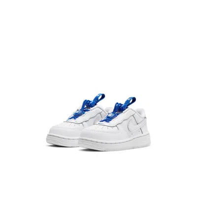 Nike (td)  Force 1 Toggle 'white Hyper Royal'