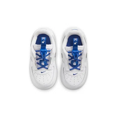 Nike (td)  Force 1 Toggle 'white Hyper Royal'