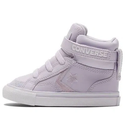 Converse (td)  Pro Blaze Strap Easy On High 'vapor Violet Glitter' In Pink