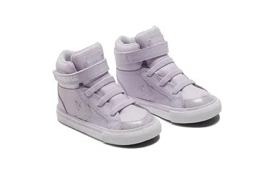 Converse (td)  Pro Blaze Strap Easy On High 'vapor Violet Glitter' In Pink