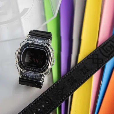 Casio G-shock Digital 'black' In Blue