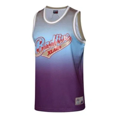 Li-ning X Xlarge Badfive Basketball Jersey 'multi-color' In Purple