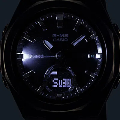 Casio Baby-g 'black' In Blue