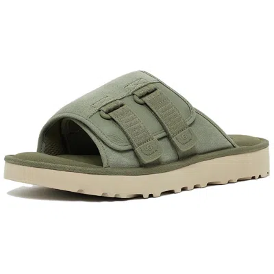 Ugg Goldencoast Strap Slide 'shaded Clover' In Green