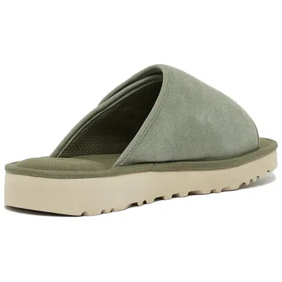 Ugg Goldencoast Strap Slide 'shaded Clover' In Green