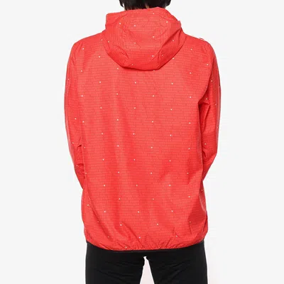 Adidas Originals Adidas Wb Aop 3s Woven Casual Sports Hooded Jacket Red