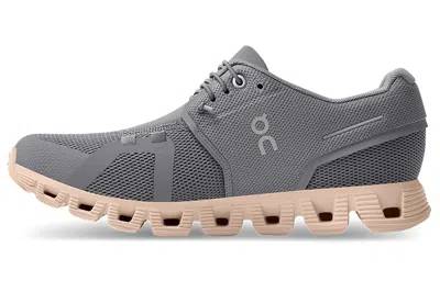 On (wmns)  Running Cloud 5 'zinc Shell' In Gray