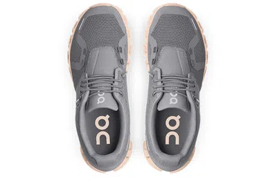 On (wmns)  Running Cloud 5 'zinc Shell' In Gray