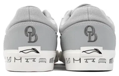 Li-ning Wave Low 50/50 'grey White Special Box' In Black