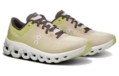 On Women's Cloudflow 4 Running Shoes In Zest/frost In Multi