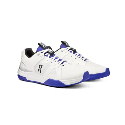 On The Roger Clubhouse Pro "white/royal" Sneakers In White