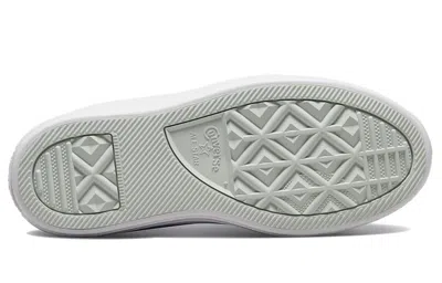 Converse Chuck Taylor All Star Hi Move Ombre Canvas Platform Sneakers In Egret/light Dew-white