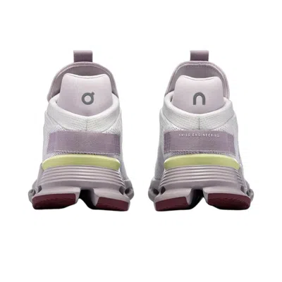 On Running Cloudnova Shoes In White