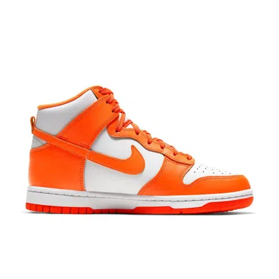 Nike Dunk High Sneakers In Orange