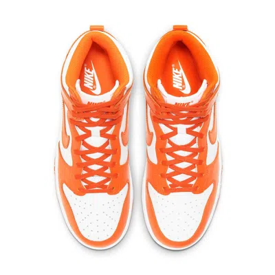 Nike Dunk High Sneakers In Orange