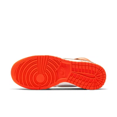 Nike Dunk High Sneakers In Orange