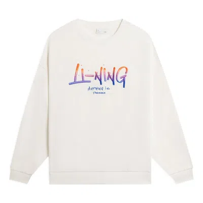 Li-ning Anything Is Possible Graphic Sweatshirt 'creamy White'