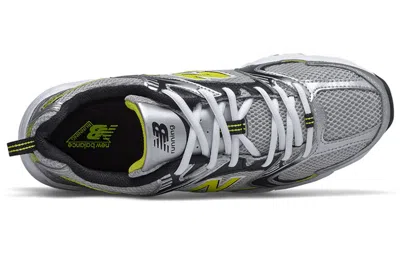 New Balance 530 D Wide Grey/yellow In Gray