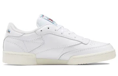 Reebok Club C 85 Vintage 'split Logo - Teal Burgundy' In White