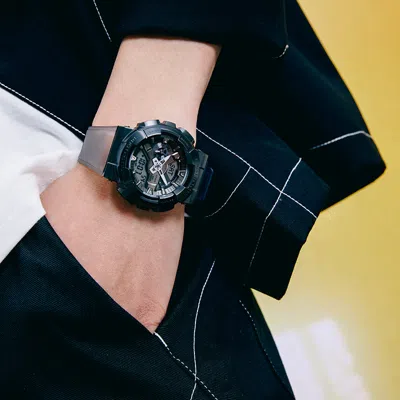 Casio G-shock Analog-digital 'black' In Gray