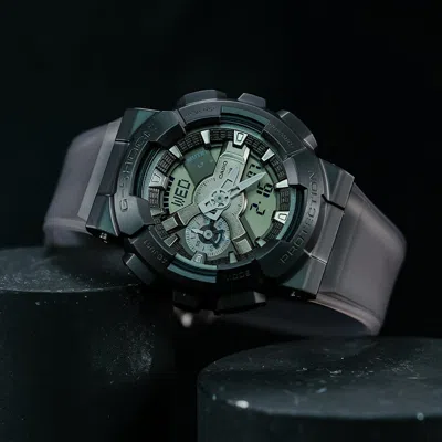 Casio G-shock Analog-digital 'black' In Gray