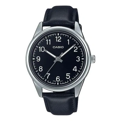 Casio Men's  Dress Series Minimalistic Retro Small Business Numeric Watch Mens Black Analog