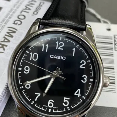 Casio Men's  Dress Series Minimalistic Retro Small Business Numeric Watch Mens Black Analog