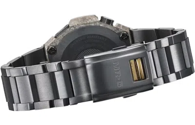 Casio G-shock Analog 'silver' In Black
