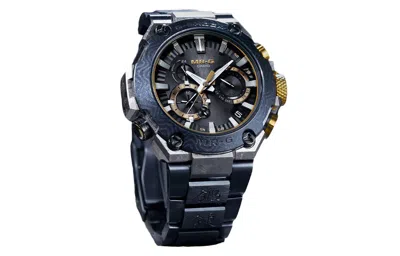 Casio G-shock Analog 'silver' In Black