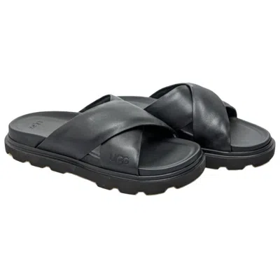 Ugg Capitola Slide Sandal In Black