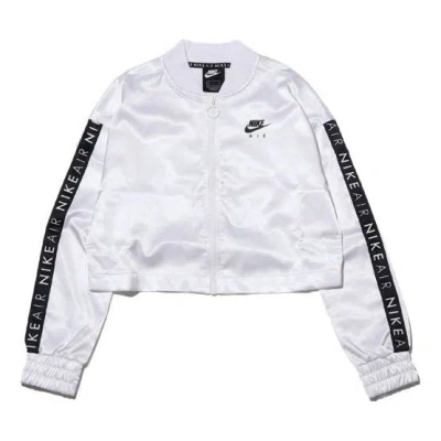 Nike (wmns)  Air Trk Jkt Jacket Satin Jacket White