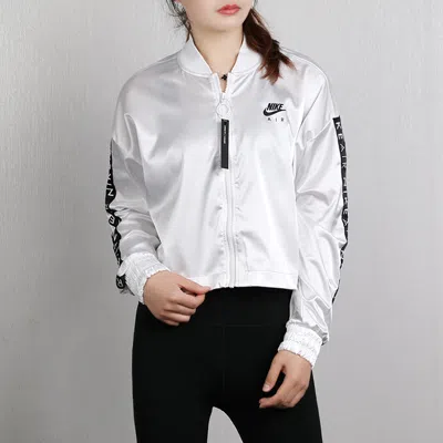 Nike (wmns)  Air Trk Jkt Jacket Satin Jacket White