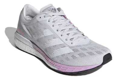 Adidas Originals (wmns) Adidas Adizero Boston 9 'dash Grey Clear Lilac' In Gray