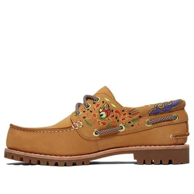 Timberland (wmns)  3-holes Boot Shoes X Clot 'wheat' In Brown