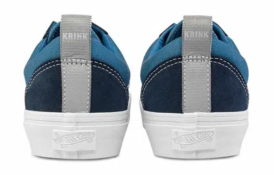 Vans Krink X Vault Old Skool Vlt Lx 'medium Blue' In Multi