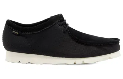 Clarks Wallabee Gore-tex 'black Canvas'
