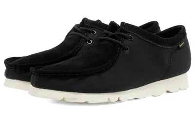 Clarks Wallabee Gore-tex 'black Canvas'