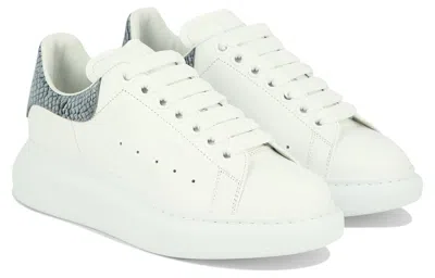 Alexander Mcqueen Oversized Lizard-effect Sneakers In Multi