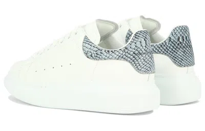 Alexander Mcqueen Oversized Lizard-effect Sneakers In Multi