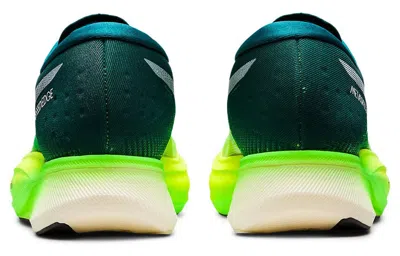 Asics Metaspeed Edge+ 'velvet Pine Safety Yellow' In Multi