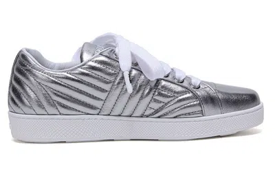 Prada (wmns)  Leather Sneakers 'silver'