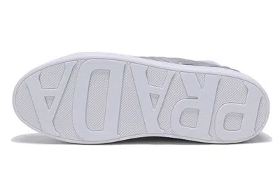 Prada (wmns)  Leather Sneakers 'silver'
