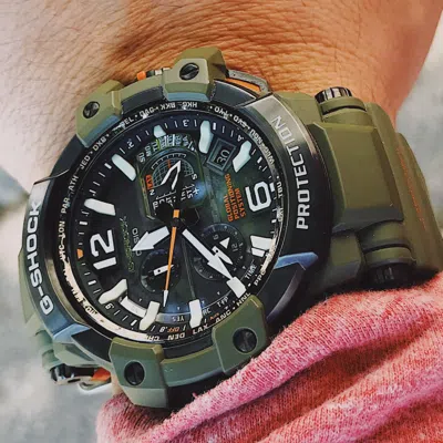 Casio G-shock Gravitymaster 'green' In Neutral