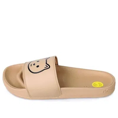 New Balance X Noritake 200 Slides 'light Brown' In Multi