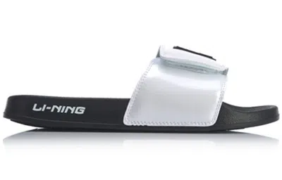 Li-ning Slipper Sandals Black/white In Multi