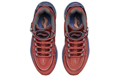 Li-ning V8 X New York Fashion Week 2019 'red Blue' In Burgundy