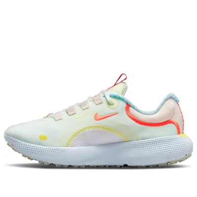 Nike (wmns)  React Escape Run 'light Green Orange' In Multi